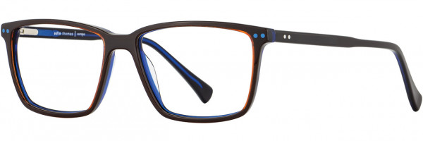 Adin Thomas Adin Thomas AT-470 Eyeglasses, Tangerine / Cobalt