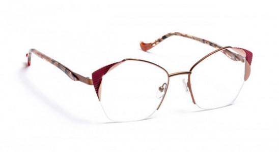 Boz by J.F. Rey LOLITA Eyeglasses, BROWN/PLUM/PINK (9075)