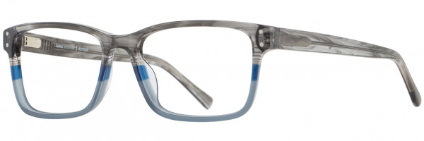 Adin Thomas Adin Thomas AT-446 Eyeglasses, Charcoal, Blue Gradient