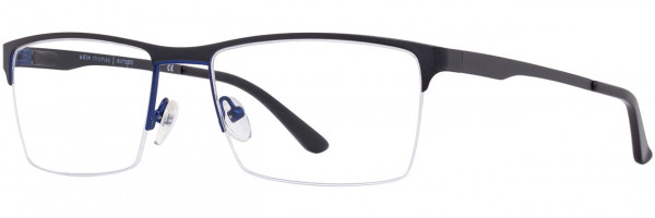 Adin Thomas Adin Thomas AT-438 Eyeglasses, Black / Cobalt