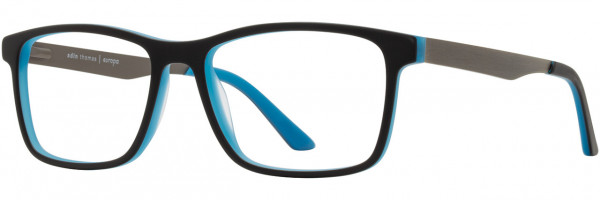 Adin Thomas Adin Thomas AT-432 Eyeglasses, Black / Teal
