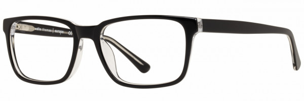 Adin Thomas Adin Thomas AT-420 Eyeglasses, Black / Crystal