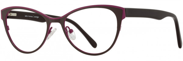 Adin Thomas Adin Thomas AT-404 Eyeglasses, Chocolate / Raspberry