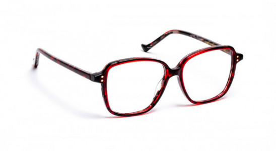 VOLTE FACE QWARTZ Eyeglasses, DEMI BURGUNDY/MATT BLACK (3590)