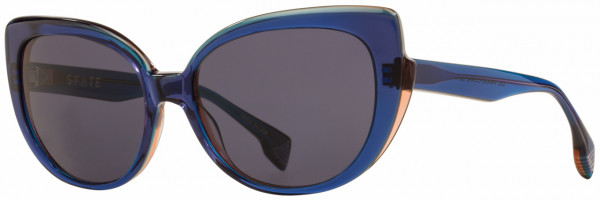 STATE Optical Co STATE Optical Co. Lill Sunwear Sunglasses, Indigo Coral