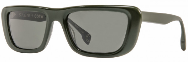 STATE Optical Co STATE Optical Co. COTW - Monitor Sunwear Sunglasses, Green