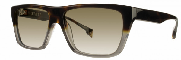 STATE Optical Co STATE Optical Co. Dearborn Sunwear Sunglasses, Mahogany Ash