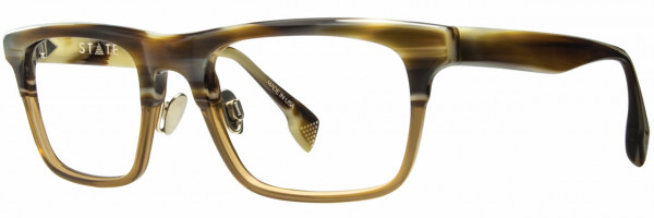STATE Optical Co STATE Optical Co. Burnham Global Fit Eyeglasses, Horn