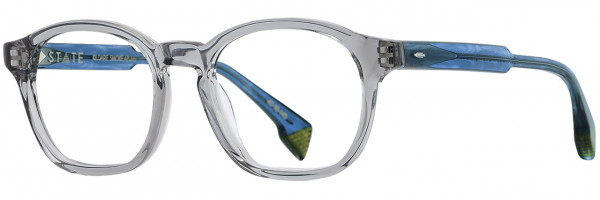 STATE Optical Co STATE Optical Co. Kildare Eyeglasses, Smoke Azure