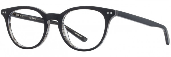 Alan J Alan J AJ-134 Eyeglasses, Black / Marble