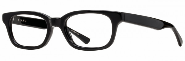 Alan J Alan J AJ-100 Eyeglasses, Black