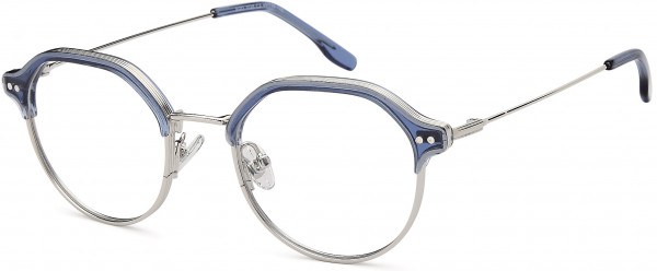 AGO AGO 1028 Eyeglasses, 03-Blue Silver