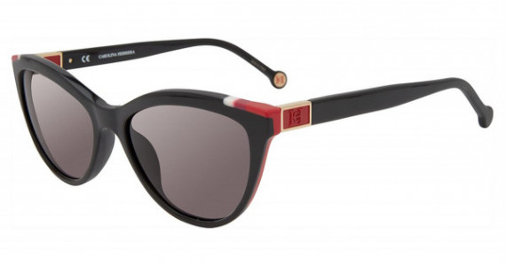 Carolina Herrera SHE872V Sunglasses, Black 700Y