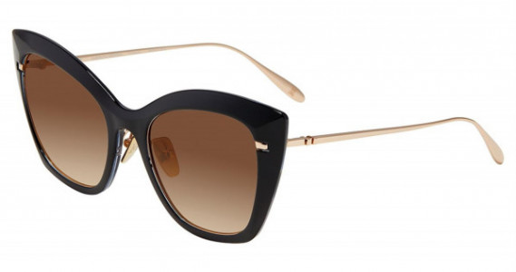 Carolina Herrera SHN608M Sunglasses, Black 0300