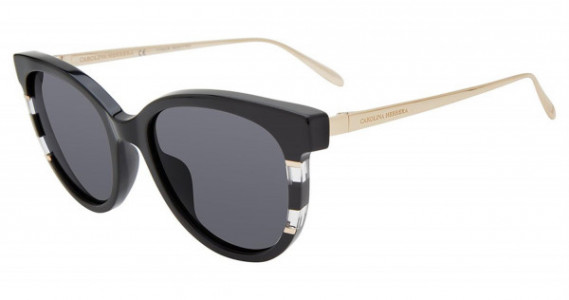 Carolina Herrera SHN623M Sunglasses, Black Crystal 0700