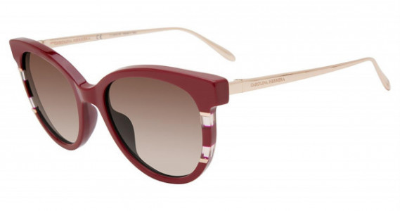 Carolina Herrera SHN623M Sunglasses, Burgundy 08LA