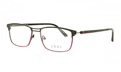 Uber Dupont Eyeglasses, Black