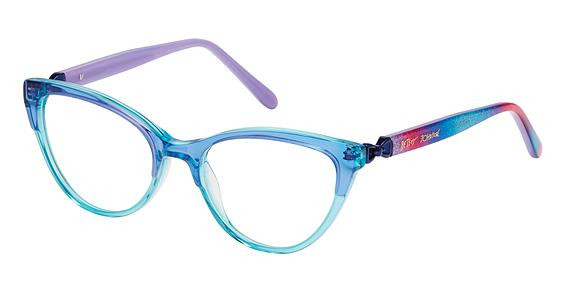 Betsey Johnson BOWS Eyeglasses, BLUE