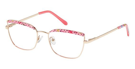Betsey Johnson GOSSIP GIRL Eyeglasses, ROSE