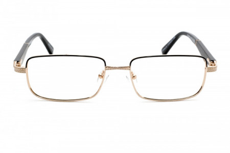 Cadillac Eyewear EXT4848 LIMITED STOCK Eyeglasses, Gold Black/Natural