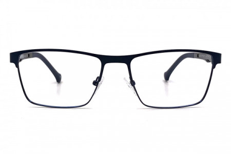 Eyecroxx EC556M - LIMITED STOCK Eyeglasses, C3 Navy Steel