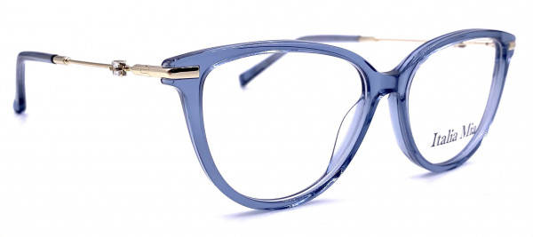 Italia Mia IM795 Eyeglasses, Bl Blue Transparent