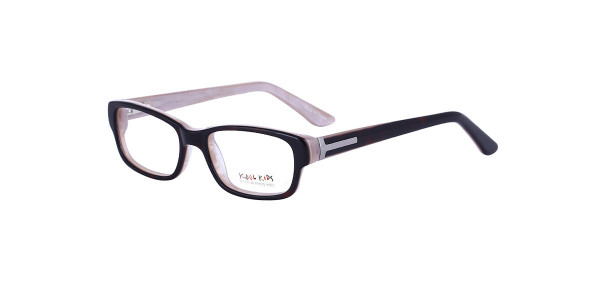 Alpha Viana K-2553 Eyeglasses, C2 - Black/Light Pink