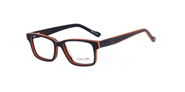 Alpha Viana K-2561 Eyeglasses, C2 - D.Brown/Orange/Brown