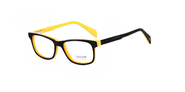 Alpha Viana K-2563 Eyeglasses, C3 - D.Brown/Yellow