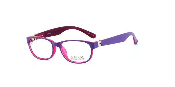 Alpha Viana K-2568 Eyeglasses, C2- matte purple/ light purple