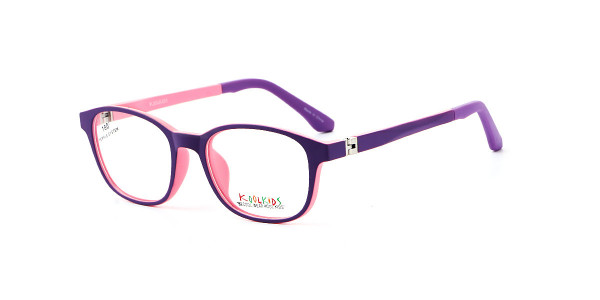 Alpha Viana K-2569 Eyeglasses, C4- matte purple/ light pink