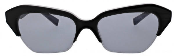 KENDALL + KYLIE Harper Sunglasses, Shiny Black + Dark Smoke Mirror