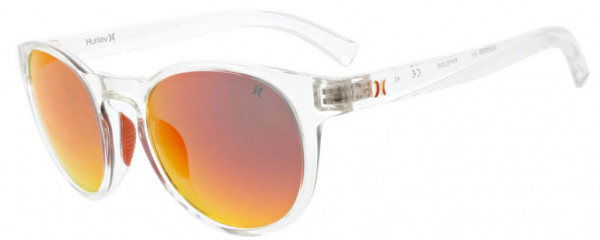 Hurley Pipeline Sunglasses, Clear Crystal