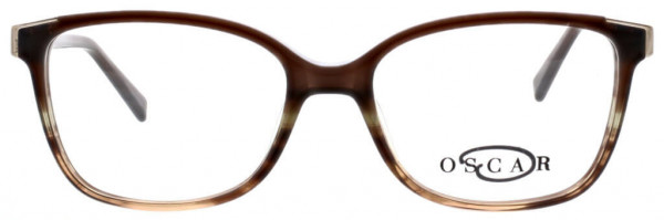 O by Oscar de la Renta OSL730 Eyeglasses, 210 Brown Gradient
