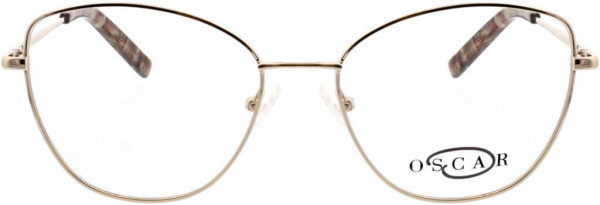 O by Oscar de la Renta OSL739 Eyeglasses, 718 Shiny Light Gold