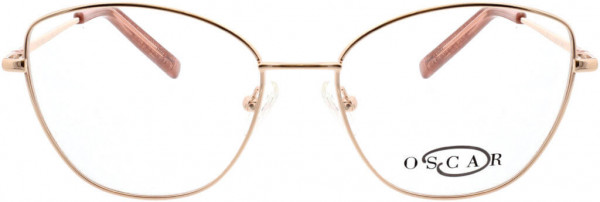 O by Oscar de la Renta OSL739 Eyeglasses, 780 Shiny Rose Gold