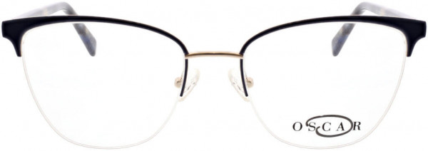 O by Oscar de la Renta OSL745 Eyeglasses, 414 Navy