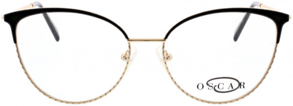O by Oscar de la Renta OSL747 Eyeglasses, 001 Shiny Black