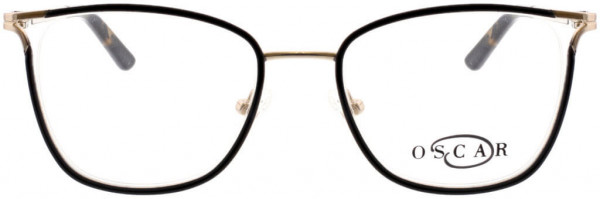 O by Oscar de la Renta OSL752 Eyeglasses, 001 Black/ Gold