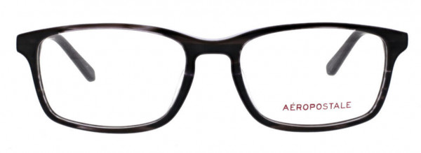 Aeropostale AEMO873 Eyeglasses, 020 Black Horn