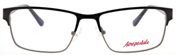 Aeropostale AEMO881 Eyeglasses, 001 Satin Black