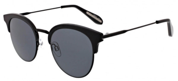 BCBGMAXAZRIA BA4012 Sunglasses, 001 Shiny Black with Opaque Black Insert