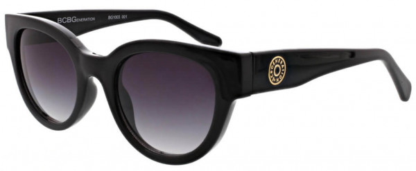 BCBGeneration BG1003 Sunglasses, 001 Shiny Black/Smoke Gradient