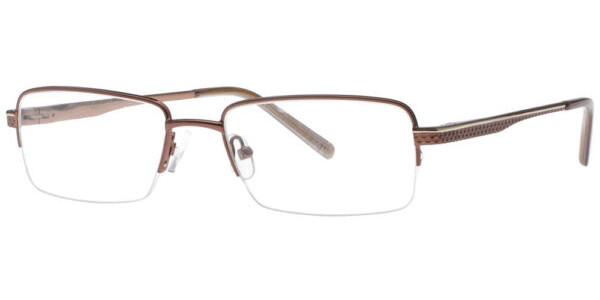 Buxton by EyeQ BX11 Eyeglasses, Brown