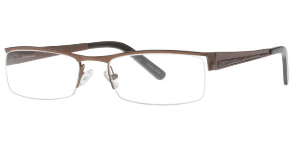 Buxton by EyeQ BX12 Eyeglasses, Brown