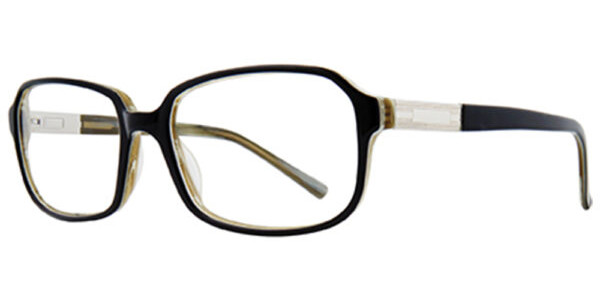Buxton by EyeQ BX21 Eyeglasses, Black