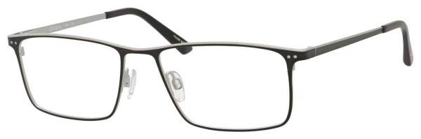 Scott & Zelda SZ7380 Eyeglasses, Black/Silver