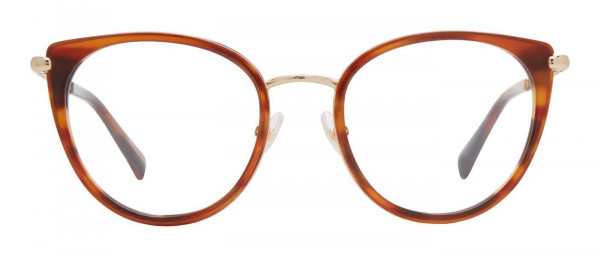 Rebecca Minkoff BESSIE 1/G Eyeglasses, 0EX4 BROWN HORN