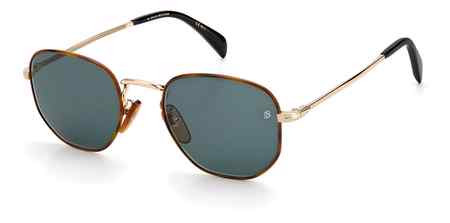 David Beckham DB 1040/S Sunglasses, 006J GOLD HAVN