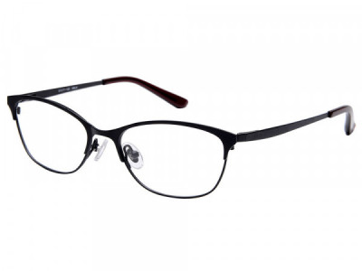 Amadeus A1005 Eyeglasses, Semi Matte Black